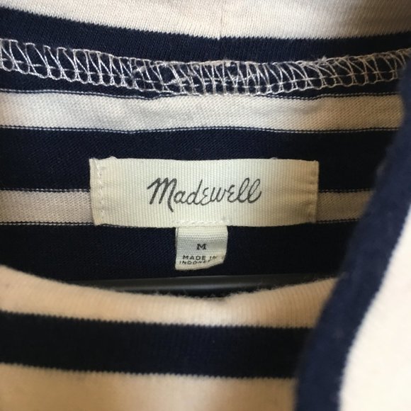 Madewell Wide-Sleeve Turtleneck in Stripe-Block - Picture 8 of 8